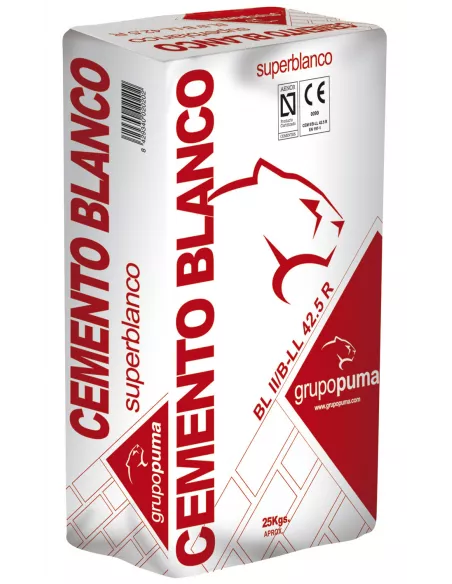 CEMENTO BLANCO 42.5 25KG CEMENTO BLANCO 42.5 25KG