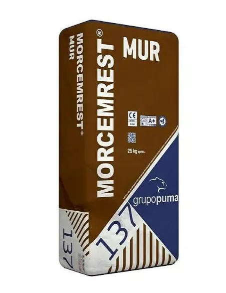 MORCEMREST MUR BLANCO 25KG (HUMEDADES CAPILARIDAD) MORCEMREST MUR BLANCO 25KG (HUMEDADES CAPILARIDAD)