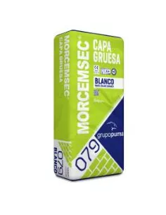 MORTERO CAPA GRUESA BLANCO MORCEMSEC PROYECTADO