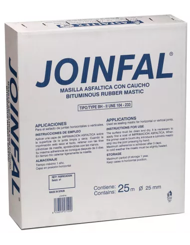 CORDON PARA JUNTAS JOINFAL EN BARRAS 050 M