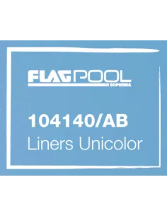 LAMINA FLAGPOOL ONE AZUL 1.5MM 1.65X25M
