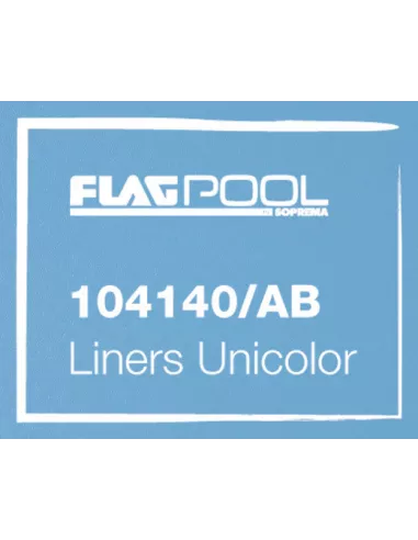 LAMINA FLAGPOOL ONE AZUL 1.5MM 1.65X25M
