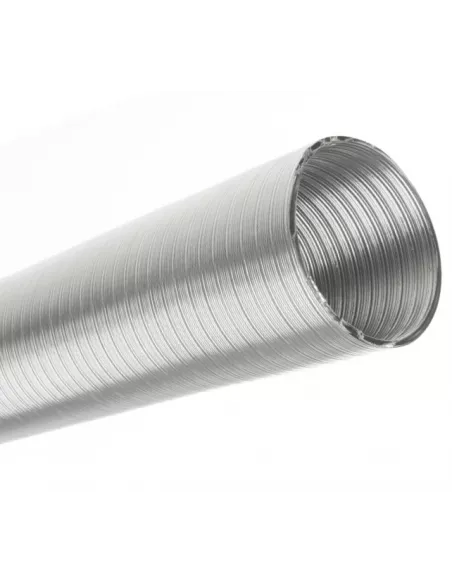 TUBO FLEXIBLE GRIS 120MM 5m comprimido 1m