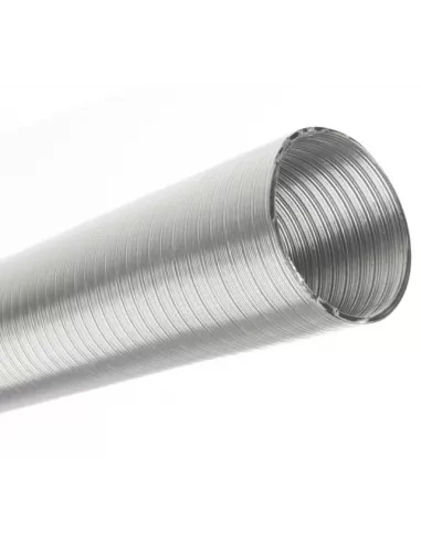 TUBO FLEXIBLE GRIS 130MM 5m comprimido 1m