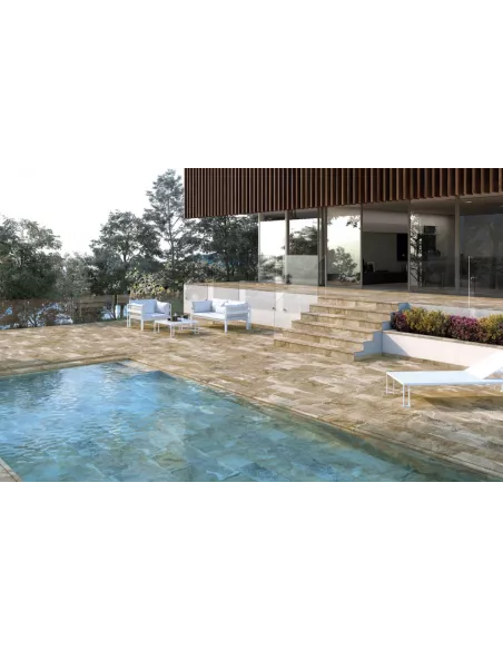 Peldaño Recto EVO para Piscina Serie Bermeo. Gresmanc