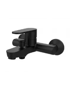 GRIFO BAÑO-DUCHA MONOMANDO DIVA HELENA NEGRO C/EQU