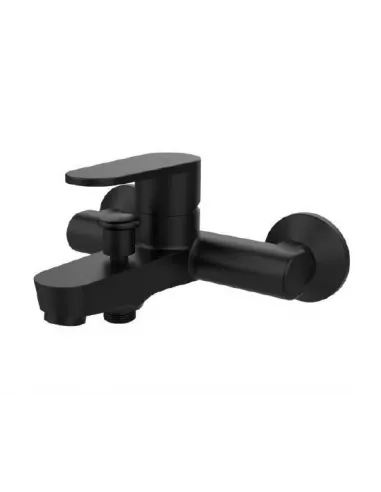GRIFO BAÑO-DUCHA MONOMANDO DIVA HELENA NEGRO C/EQU