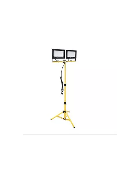 PROYECTOR LED CON TRIPODE 3MT CABLE 2x100W 6000K