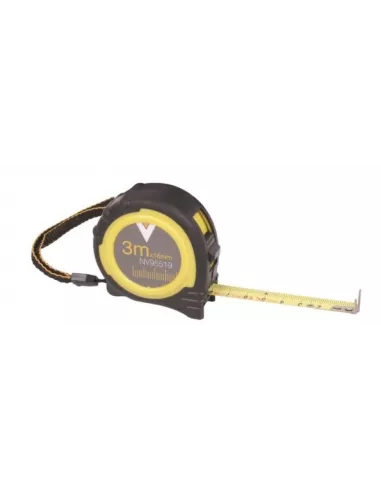 FLEXOMETRO DE 16mm x 3 M CON FRENO