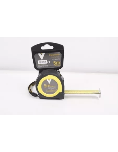 FLEXOMETRO DE 25MM X 5 M CON DOBLE FRENO