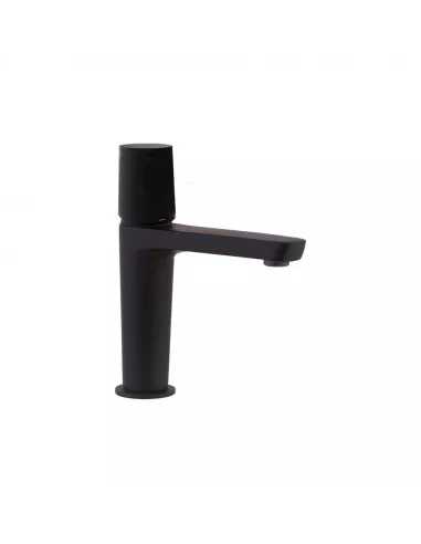 GRIFO MONOMANDO LAVABO TZAR NEGRO MATE 340401NM