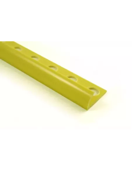 CANTONERA REDONDA PVC LISA AMARILLA 8,5x2600mm