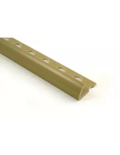 CANTONERA REDONDA PVC LISA BEIGE MATE 8,5x2600mm