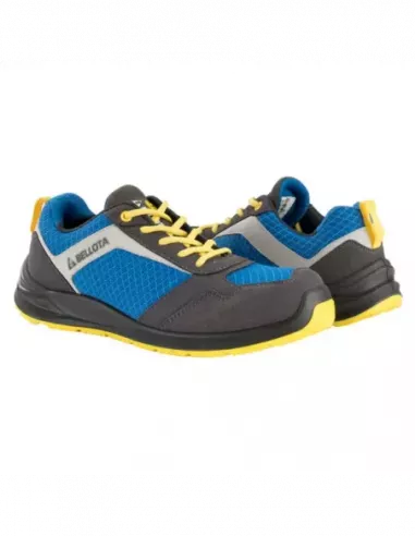 ZAPATO AZUL Y AMARILLO NITRO S1P T-41