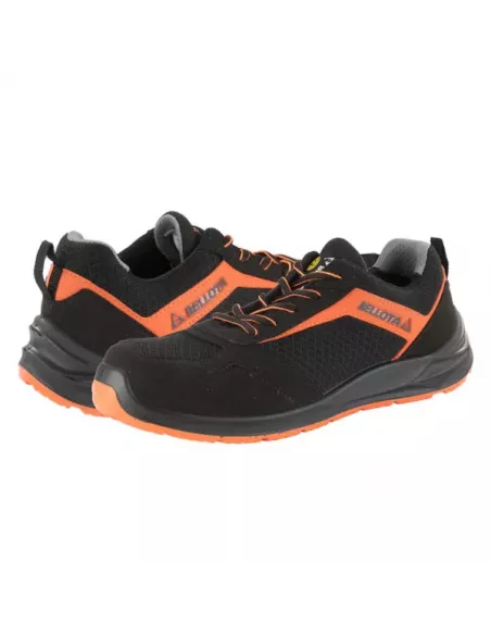 ZAPATO NEGRO NARANJA NITRO S1P T-40