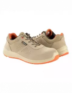 ZAPATO SERRAJE BEIGE NARANJA DUST FLEX S1P T-41