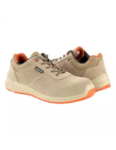 ZAPATO SERRAJE BEIGE NARANJA DUST FLEX S1P T-41