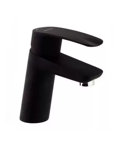 GRIFO LAVABO NEGRO MATE INCLINADO NEW FLY S2