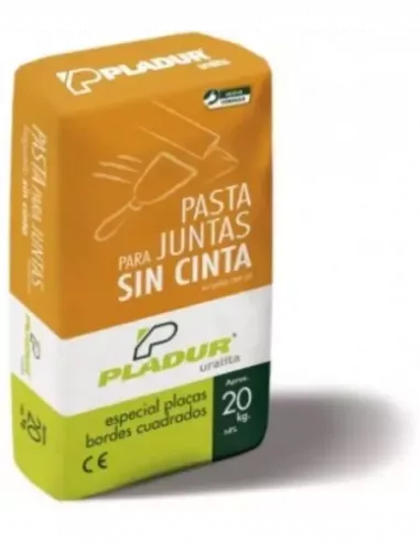 PASTA DE JUNTAS SIN CINTA PLADUR TL 20KG