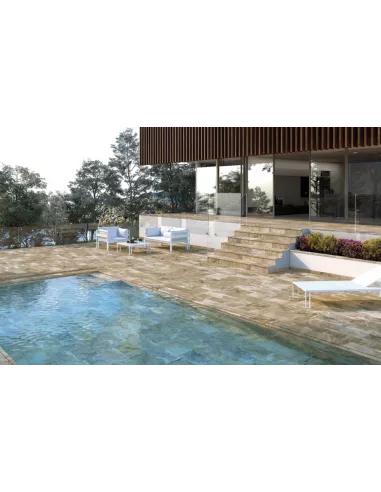 Cartabón Exterior Recto EVO para Piscina Serie Bermeo. Gresmanc