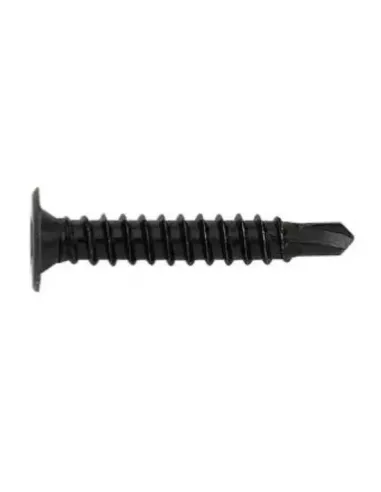 TORNILLO AUTOTALADRANTE C/EXTRAPLANA NEGRO 4.2X14