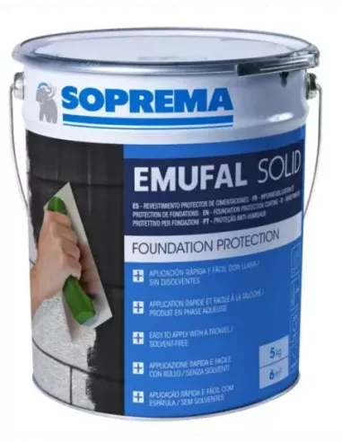 EMULSION ASFALTICA 5 Kg EMUFAL SOLID