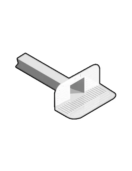 GARGOLA PARA BALCONES BLANCA