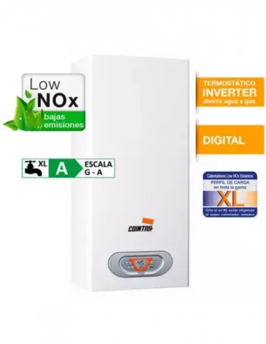 CALENTADOR GAS BUTANO 10 L ESTANCO LOW NOX + KIT S