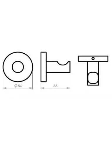 PERCHA DIVA HELENA NEGRO