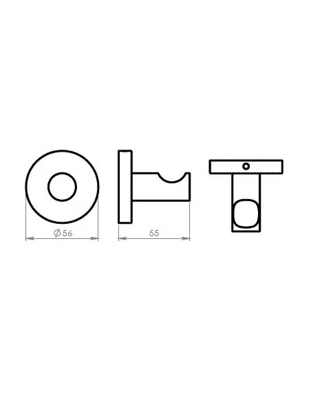 PERCHA DIVA HELENA NEGRO