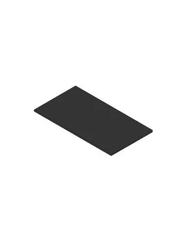 LAMINA PVC SIN ARMADURA 0.8 NEGRA 1.5x20