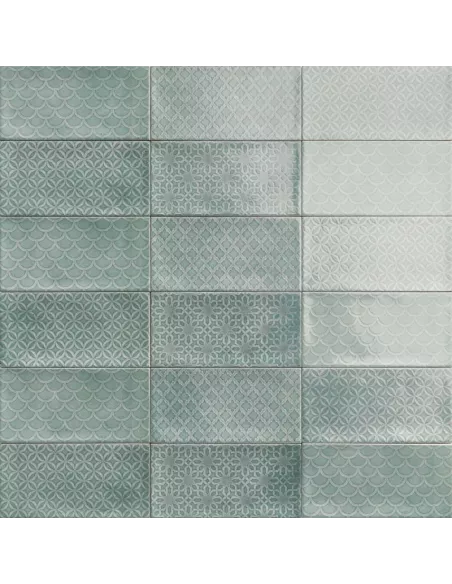 DECOR CAMDEN EMERALD 10X20