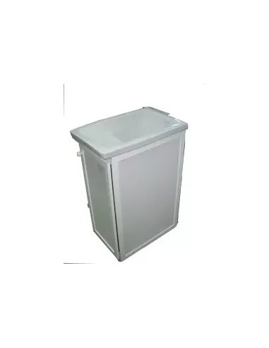 MUEBLE PILA DE ALUMINIO/ PVC BLANCO 60X40