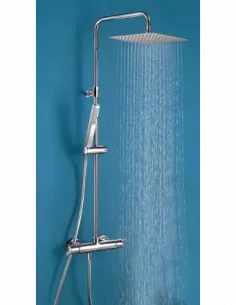 GRIFO GRAN DUCHA TERMOSTATICA CUADRADA TELESCOPIC