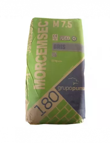 MORTERO SECO DE ALBAÑILERÍA M7.5 25KG