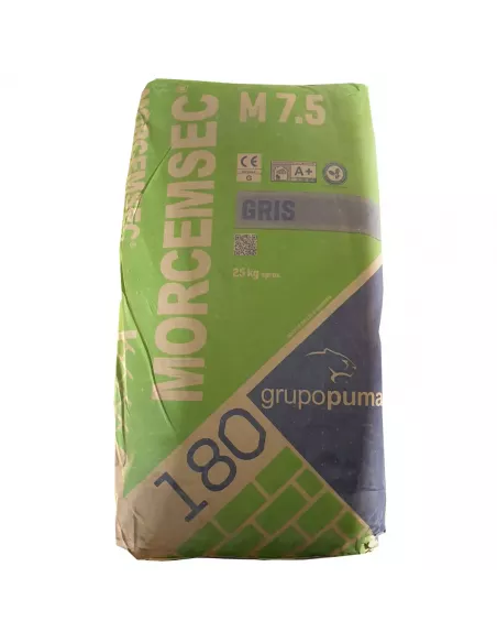 MORTERO SECO DE ALBAÑILERÍA M7.5 25KG