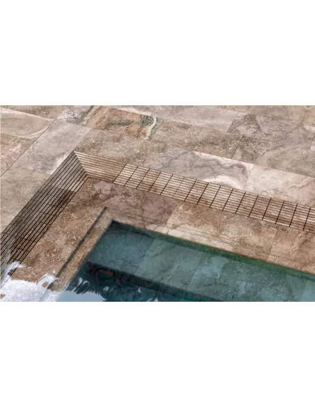 Rejilla Cerámica para Piscina Serie Bermeo. Gresmanc