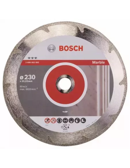 DISCO DIAMANTE CONTINUO MARMOL 230 CORTE SECO