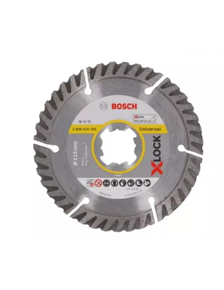 DISCO DIAMANTE SEGMENTADO UPE-E 115 CORTE SECO