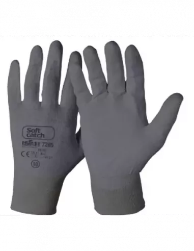 GUANTE SOFT CATCH NYLON GRIS 7285 T-8