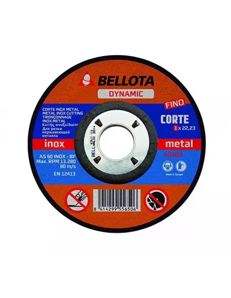 DISCO CORTE 50400-115X1 INOX EXTRAFINO