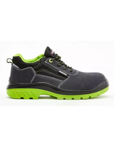 ZAPATO SERRAJE NEGRO VERDE 72310 T-40 S1P NM
