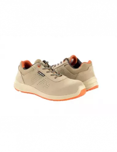 ZAPATO SERRAJE BEIGE NARANJA DUST FLEX S1P T-46
