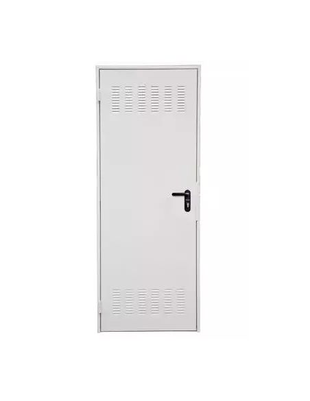 PUERTA LACADA BLANCA 900x2100 DERECHA REJILLA