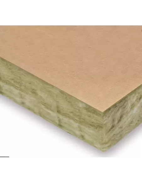 LANA MINERAL PANEL 50mm PAPEL KRAFT TERRA 600X1350