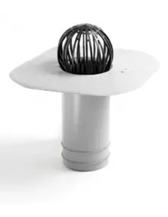 CAZOLETA PVC DE 110 MM CON PARAGRAVILLAS