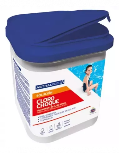 CLORO RAPIDO-CHOQUE 5 Kg (TABLETAS 30 g)