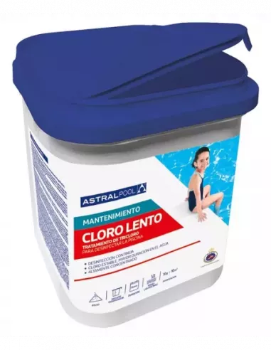 TRICLORO EN POLVO 5 KG (Cloro lento)