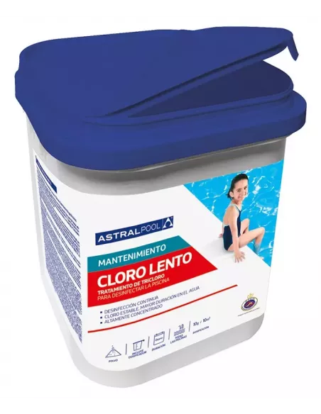 TRICLORO EN POLVO 5 KG (Cloro lento)