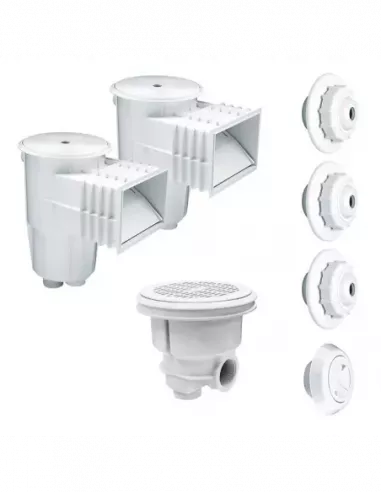 KIT PISCINA EMPOTRAR (SKIMMER+SUMIDERO+BOQUILLAS)